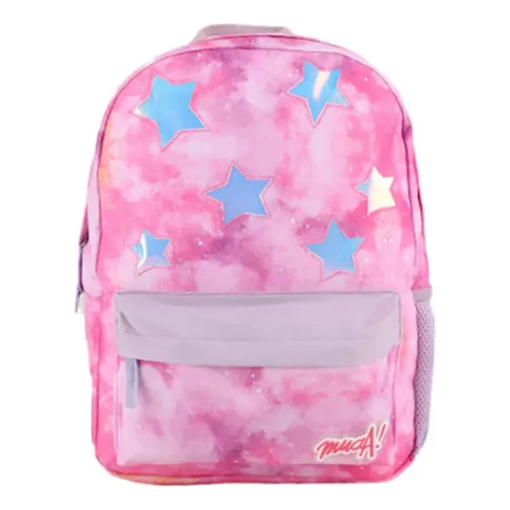 Mochila Infantil Muaa Nena Bolsillo Lateral Interior Forrado