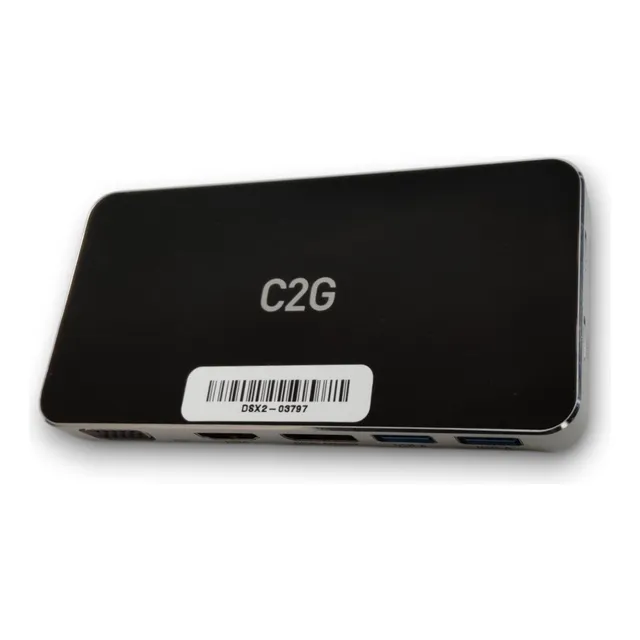 Docking Station C2g Universal Tipo -c   7 En 1