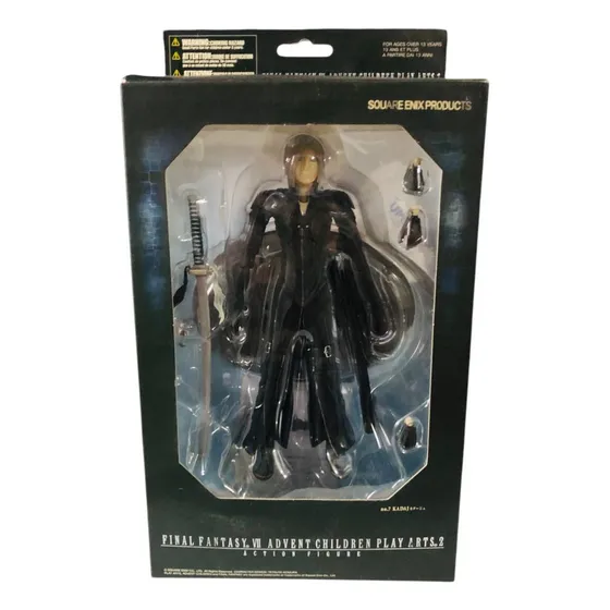 Figura Final Fantasy Vii Advent Children Play Arts Kadaj (Reacondicionado)