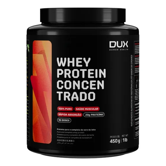 Whey Protein Concentrado - 450g Dux Nutrition