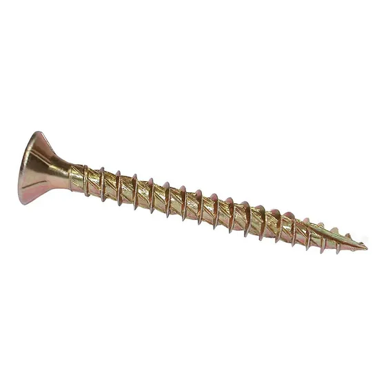 100 Tornillos Turbo Screw Para Madera 50 Mm