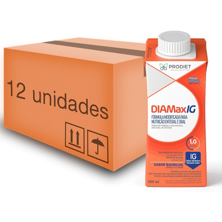 Diamax Ig 200ml - Prodiet - Kit Com 12 Unidades Diamax Ig 200ml - Prodiet - Kit Com 12 Unidades