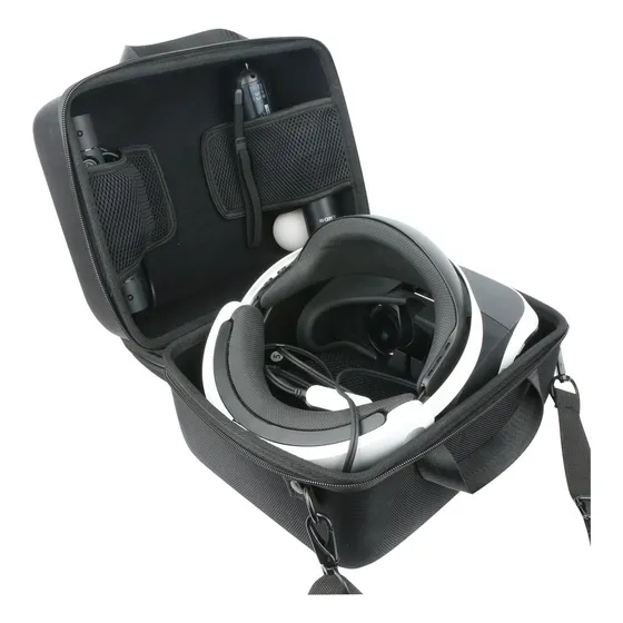 Funda Para Auriculares Ps4 Vr, Repuesto Duro Khanka
