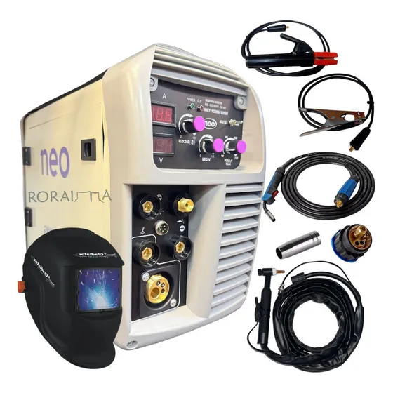 Soldadora Inverter Neo Imet10250 Mig Tig Electrodo 250a 220v Color Blanco