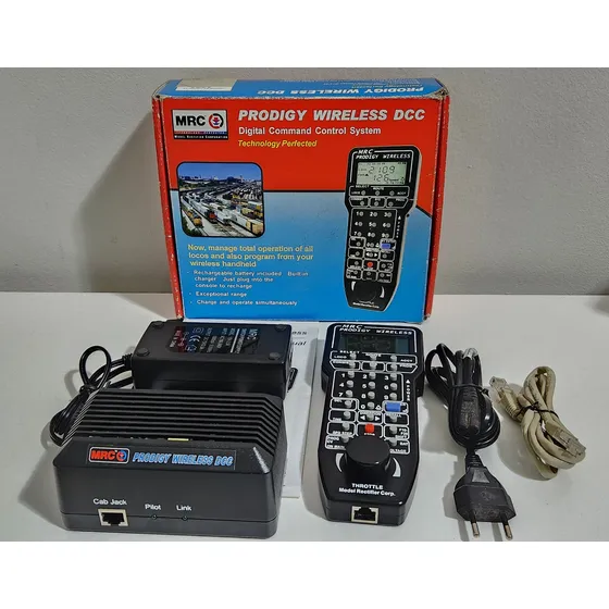 Controlador Dcc Para Locomotivas Mrc Prodigy Wireless Trem