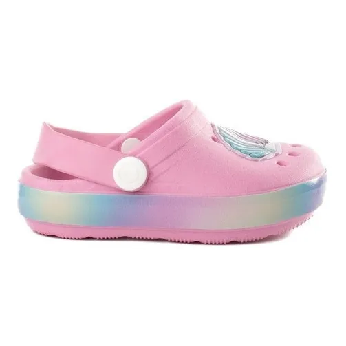 Babuche Infantil Menina Chinelo Sandália Arco-iris 3124a