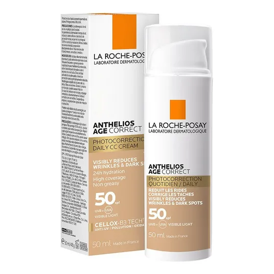 Protector Solar La Roche Posay Antiedad Anthelios Color 50ml