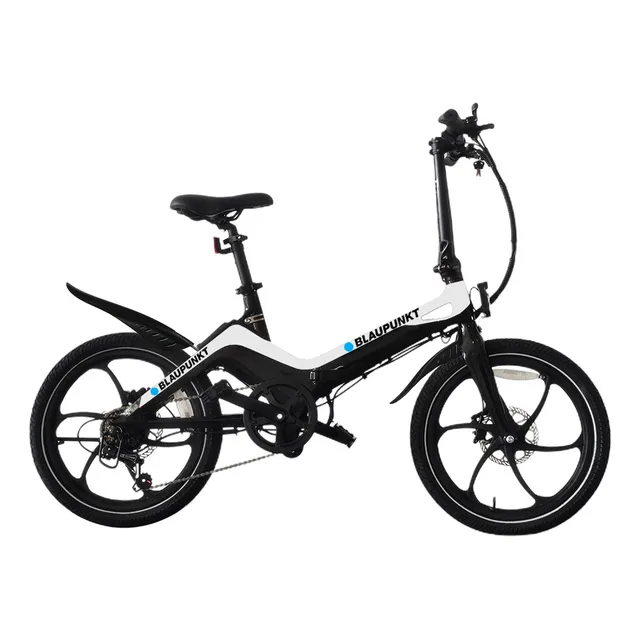 Bicicleta eléctrica Plegable 350W 20" cuadro Magnesio y parlante bluetooth