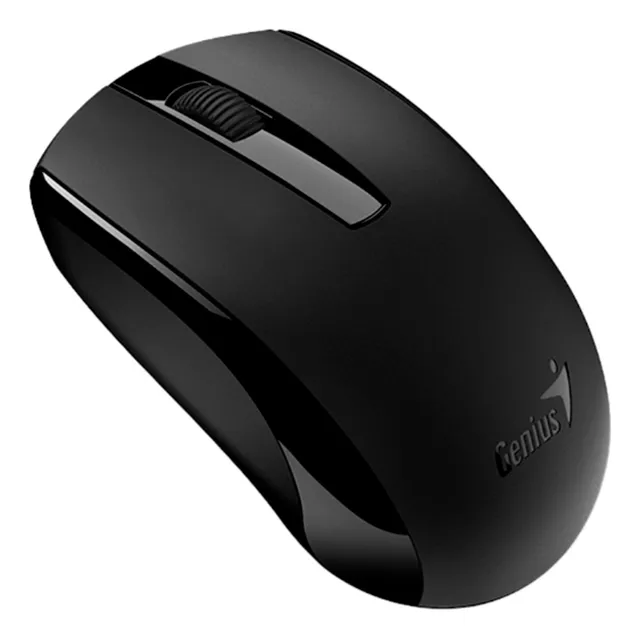 Mouse Inalambrico Genius Eco-8100 Blueeye Color Negro 3btnes
