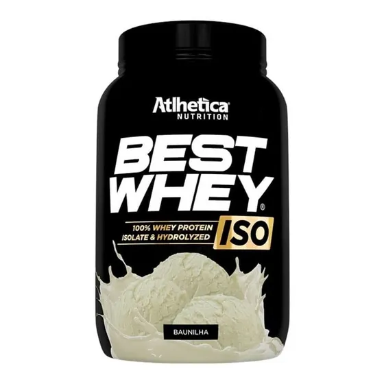 Best Whey Iso (900 g) Atlhetica Nutrition sabor vainilla