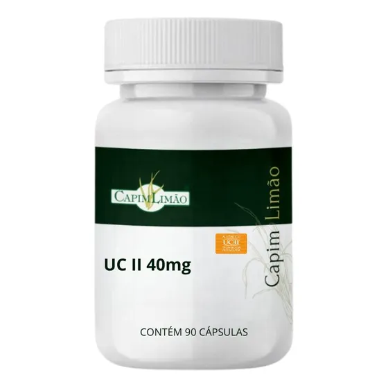 Uc-2 Colágeno Tipo 2 40mg 90 Cap  Com Selo De Autenticidade