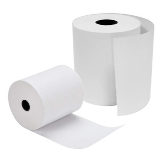 10 Rollos Papel Térmico 80x70 Impresoras 80mm Negro Factura 10 Rollos Papel Térmico 80x70 Impresoras 80mm Negro Factura
