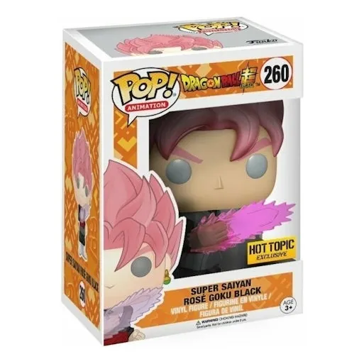 Funko Pop Goku Saiyan Rose - Dragon Ball Super (sin Sticker)