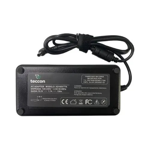 Fonte Carregador Para Notebook Avell A62 G1555 150w