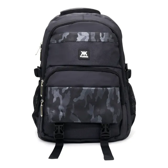 Mochila Militar Porta Lapto Para Hombre Kaida Ka24-213 Negro
