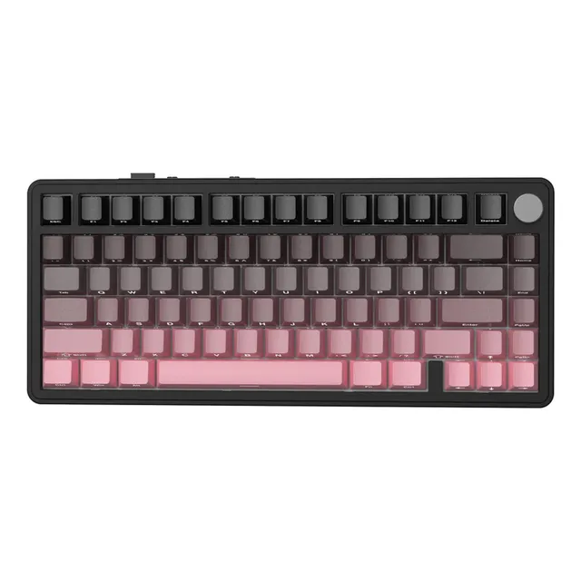 Teclado Mecanico Inalambrico Attack Shark X85 Gradient Pink
