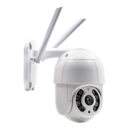 Câmera de segurança Haiz HZ-A8 com resolução de 2MP visão nocturna incluída branca