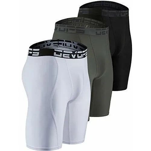 Devopa Ropa Interior Corta De Compresión Masculina (3 Phbt4