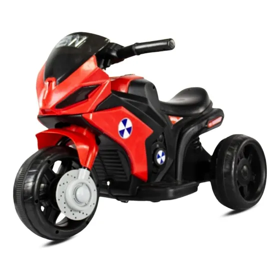 Moto Carro Eléctrico Rojo 6v Recargable 2-4 Años