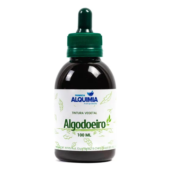 Tintura De Algodoeiro 100 Ml Auxilia Na Amamentação Alquimia Suplementos