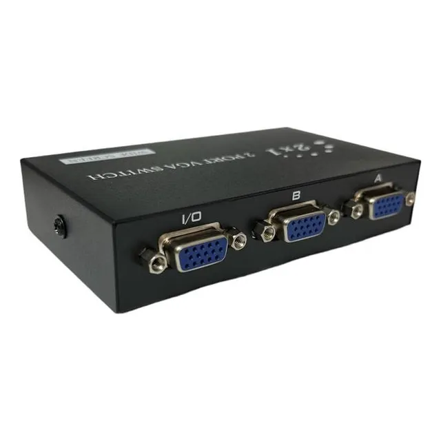 Switch Vga 2 Entrada 1 Salida Conectar 2 Pc A 1 Monitor 