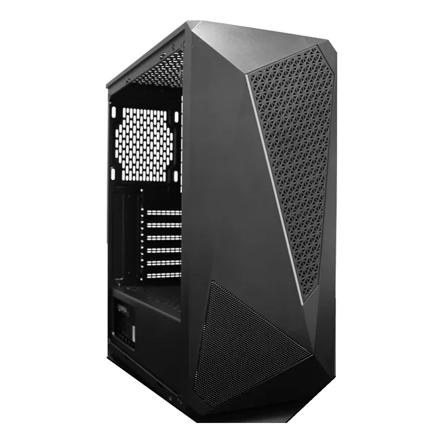 Gabinete Yaguaret Unicon Media Torre Atx, Ventana, Negro Rgb