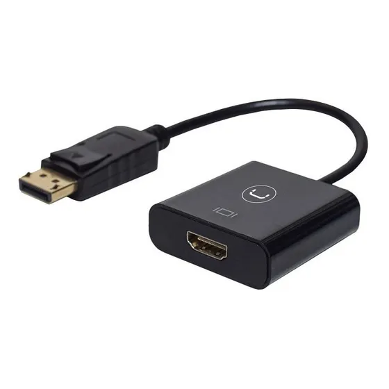 Adaptador Unno Tekno Display Port Macho-hdmi Hembra Ad3004bk