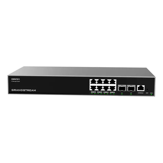 Gwn7811, Switch Administrable Capa 3, 8 X Gigaeth Y 2 X 10 G