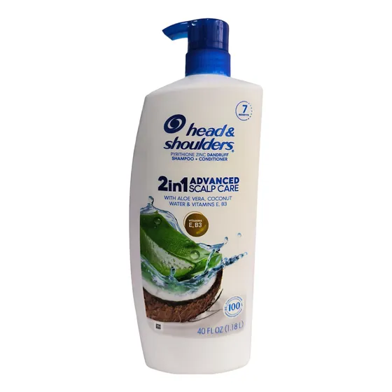 Shampoo Head & Shoulders 1.18 Lt Importado Original 2 En 1 