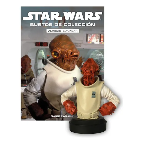 Star Wars - Bustos De Colección N° 44 - Comandante Ackbar