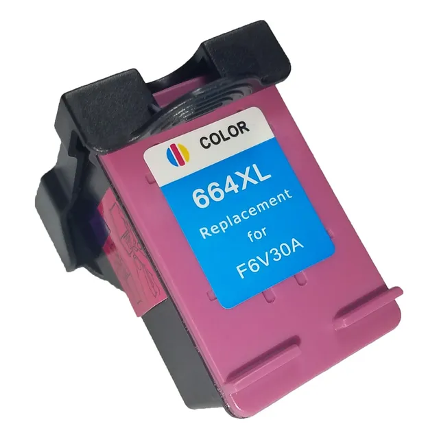 Cartucho Tinta Compatible Con 664xl Tricolor F6v30a Premium