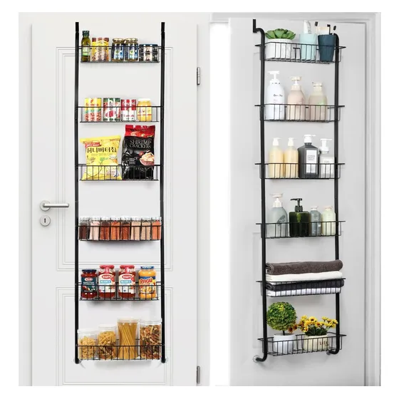Estante Organizador Despensa 6 Nivele Metal Colgante