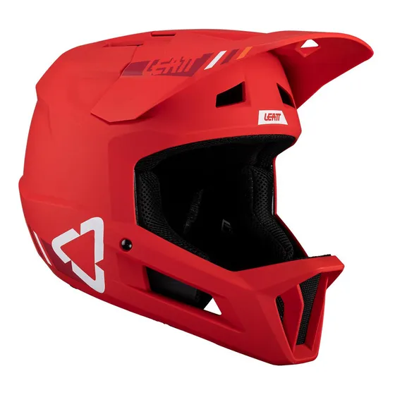 Casco Integral Ciclismo Mtb Leatt Gravity 1.0 V23 Color Fire Talla L
