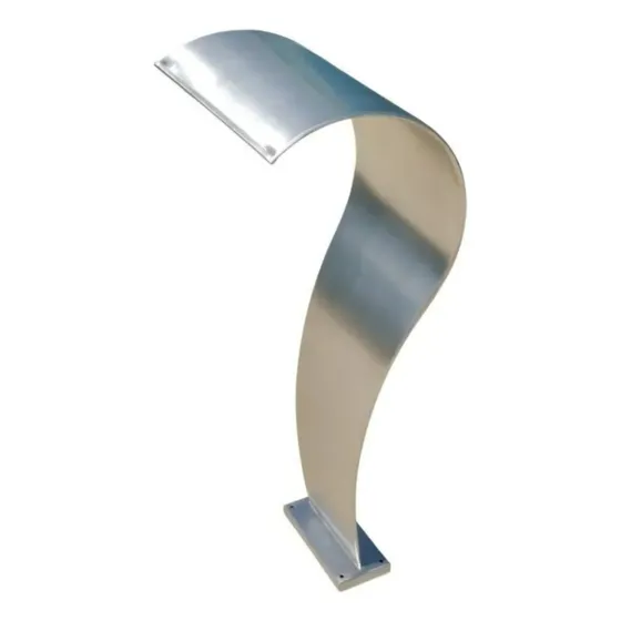 Cascata High Tech Naja Grande Inox Para Piscina - 1 Metro