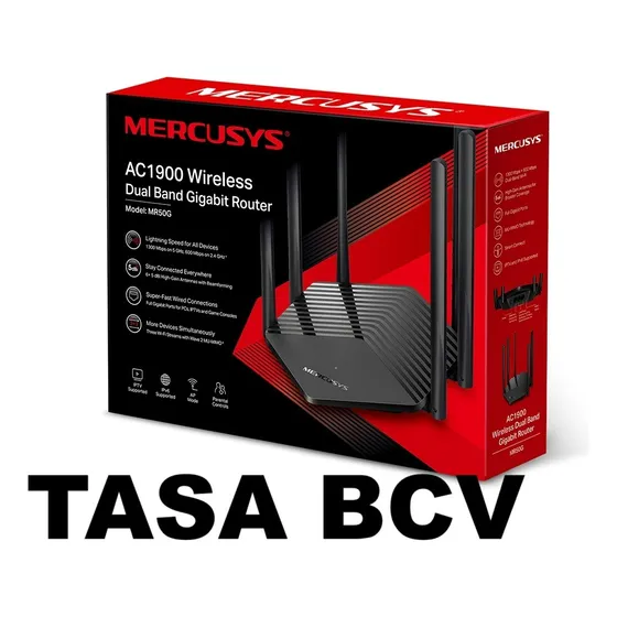 Router Mercusys Mr50g Gigabit Wifi6 Ac1900 Doble Banda Mesh