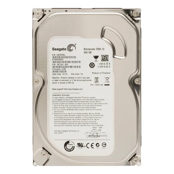 Disco Duro 500gb Pc 3,5   Pc Dvr   Refurbished