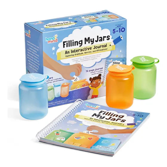 Diario Interactivo Hand2mind Filling My Jars Kids