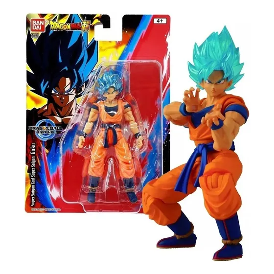 Figura Dragon Ball Evolve Ss God Super Saiyan Goku Bandai