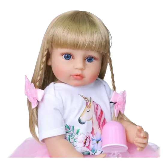 Bebe Reborn Muñeca Realista  Con Sus Accesorios