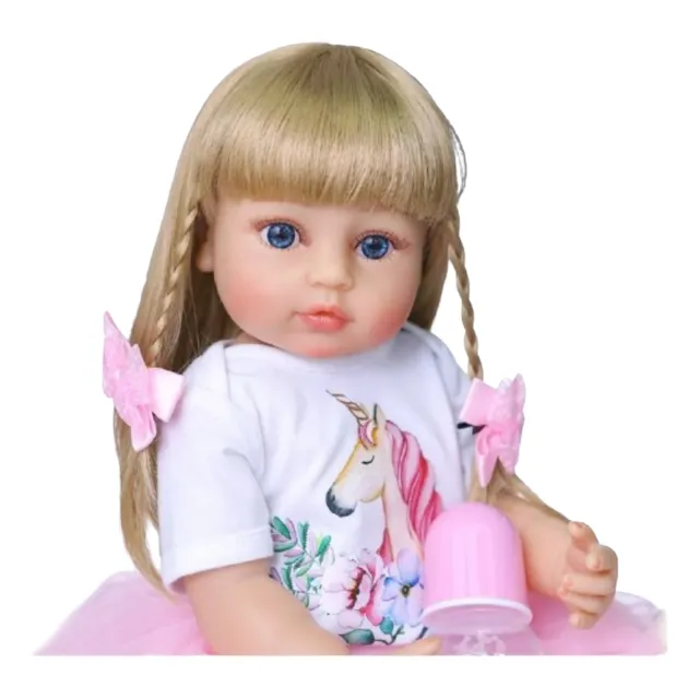 Bebe Reborn Muñeca Realista  Con Sus Accesorios