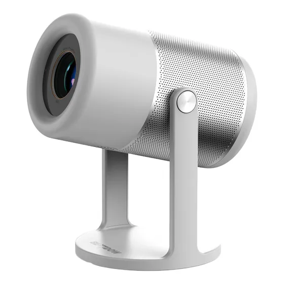 Projetor Hd Portátil/wifi/bluetooth/android/hdmi/8000 Lúmens Cor Branco 127/220v
