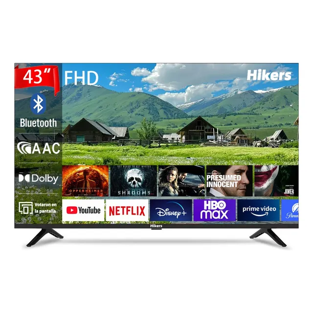 Pantalla Smart Tv 43 Pulgadas Hikers