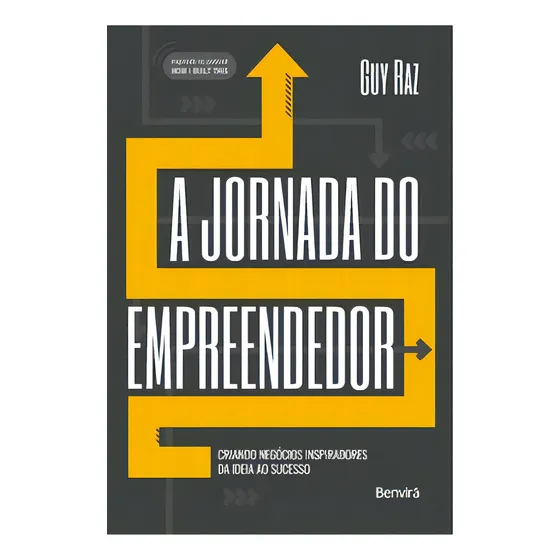 A jornada do empreendedor - 1ª edição 2024, de Raz Guy. Editorial Benvirá, tapa mole, edición 1 en português, 2024