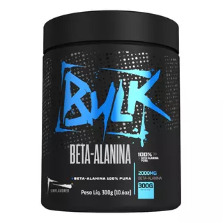 Beta Alanina 100% Pura 300g Bulk Nutrition Beta Alanina 100% Pura 300g Bulk Nutrition