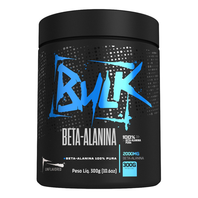 Beta Alanina 100% Pura 300g Bulk Nutrition Beta Alanina 100% Pura 300g Bulk Nutrition