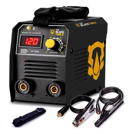 Máquina Solda Inversora Eletrodo 120a Mma/tig Elétrica 220v Máquina Solda Inversora Eletrodo 120a Mma/tig Elétrica 220v