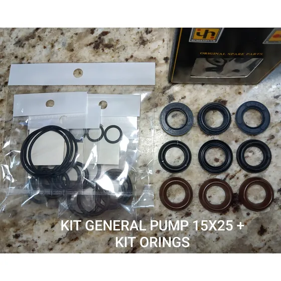 Kit Sellos Hidrojet Hidrolavadora General Pump Landa Karcher