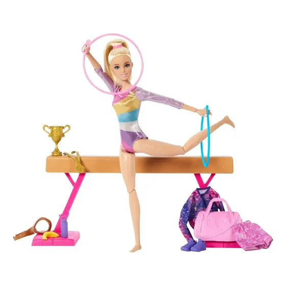 Muñeca Barbie Gimnasta Profesional Hrg52 Mattel