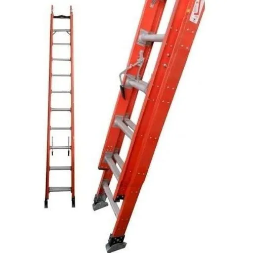 Escalera Dielectrica Extensible 14 Esc + Apoya Poste Ideal