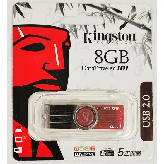 Pendrive Usb 8 Gb Memoria Kingston 2.0